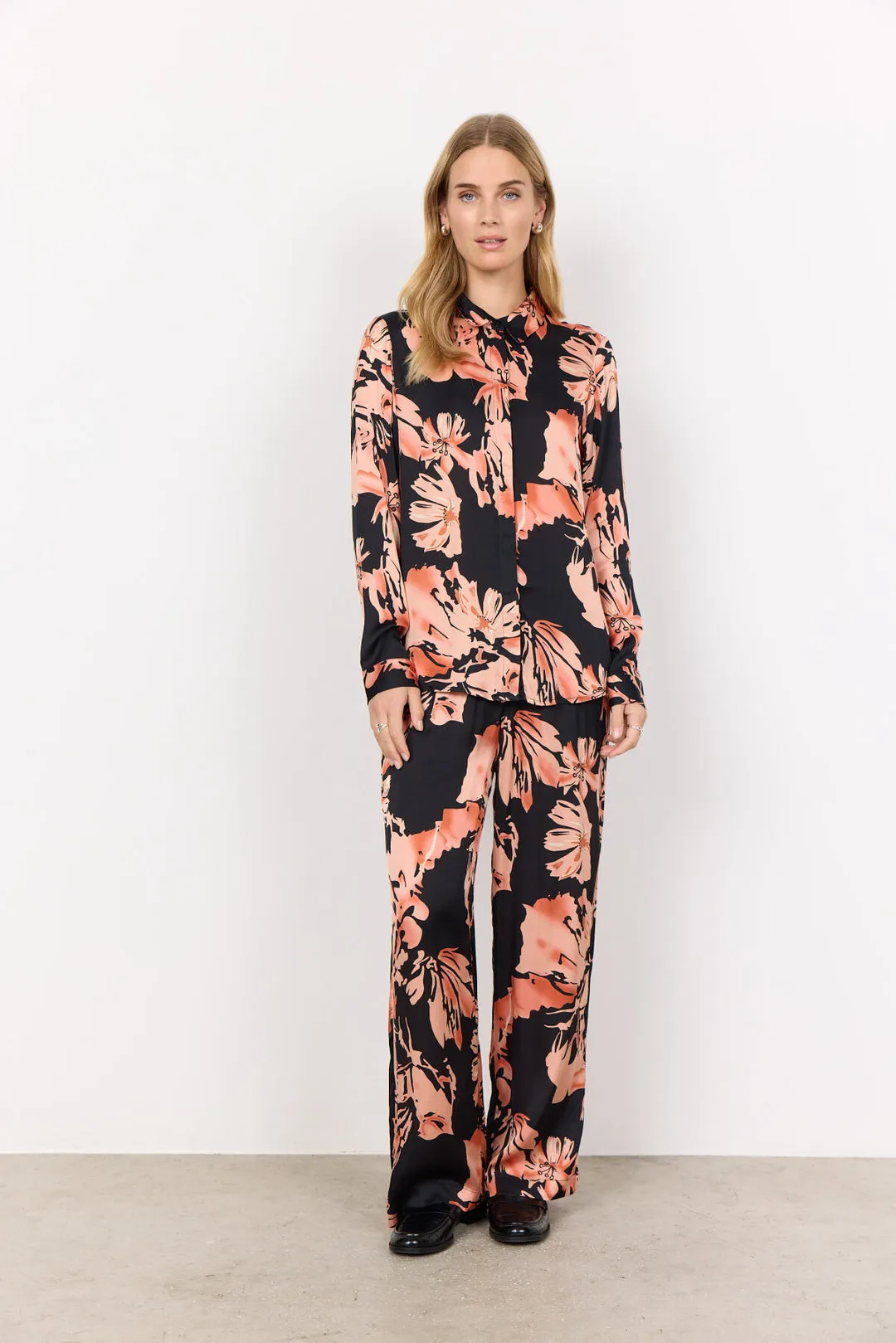 Soya Concept SC-PEACH 2 Shirt Coral